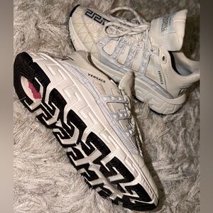 Versace Women’s Trigreca White Sneakers